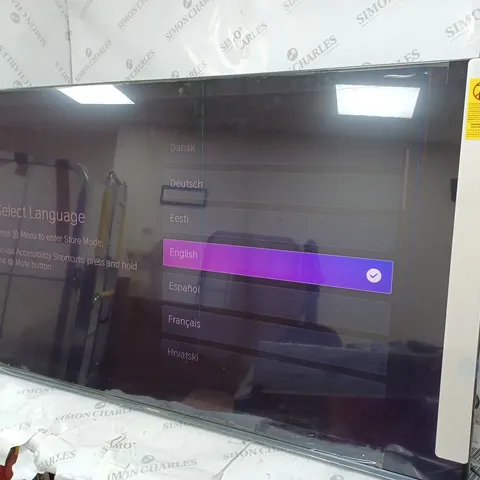 HISENSE SMART TV ULED 4K 55" TV 