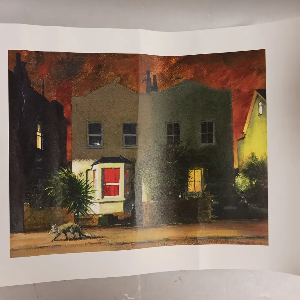 SIGNED AND DATED ART PRINT