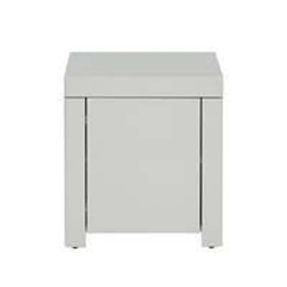 BOXED ATLANTIC LAMP TABLE - GREY