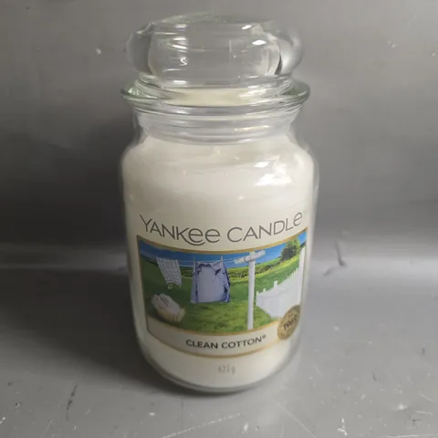 YANKEE CANDLE CLEAN COTTON (623G)