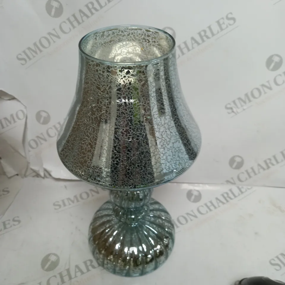 HOME REFLECTIONS PRE-LIT LED MERCURY GLASS LAMP