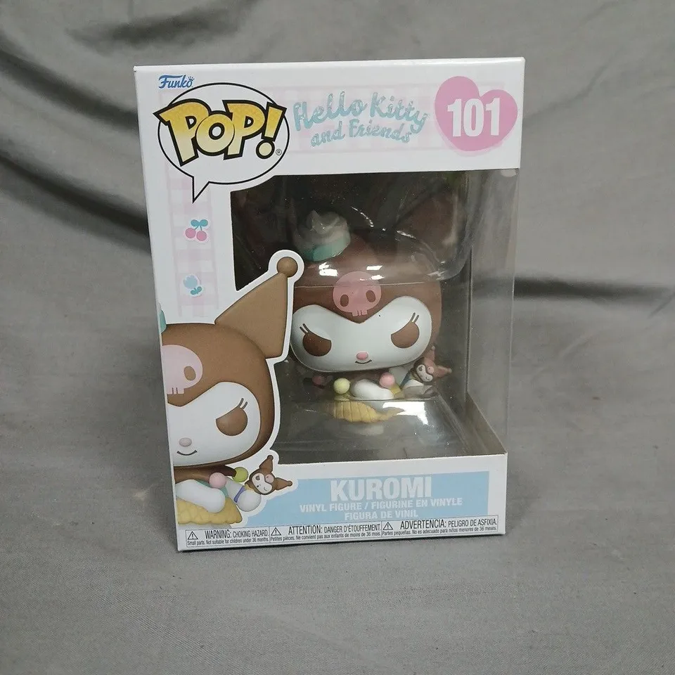 FUNKO POP! HELLO KITTY AND FRIENDS - KUROMI #101 (BOXED)