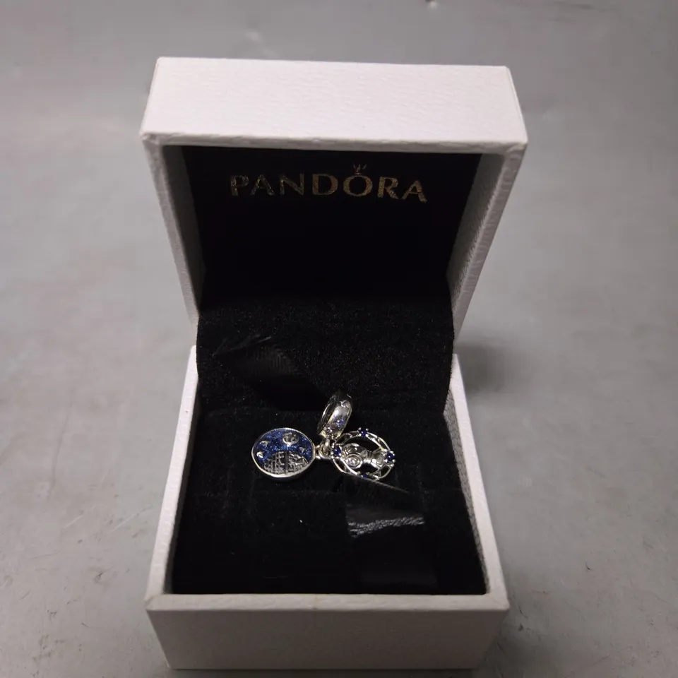 BOXED PANDORA STAR WARS PRINCESS LEIA DANGLE 