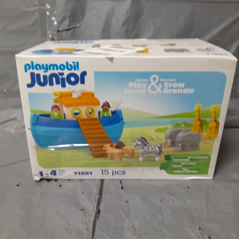 PLAYMOBIL 71681 JUNIOR: MY TAKE ALONG NOAH'S ARK RRP £34.99