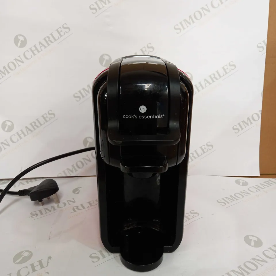 COOK ESSENTIALS COFFEE MACHINE - RED 