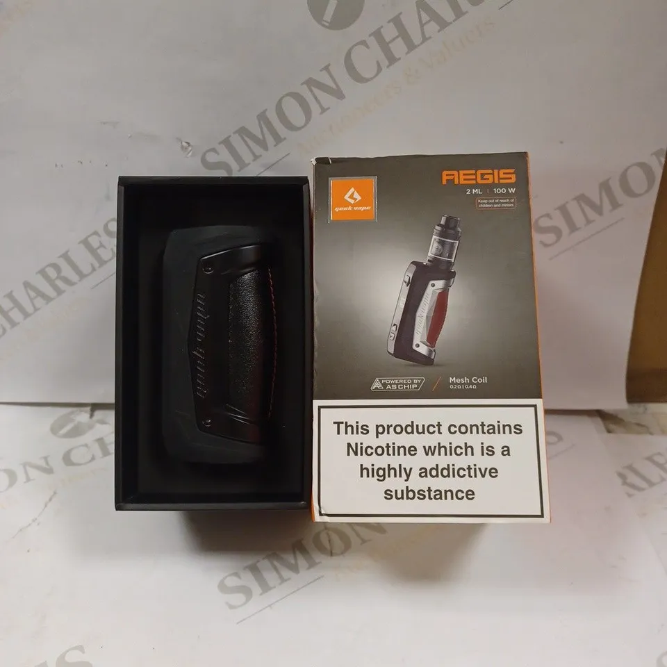 BOXED GEEKVAPE AEGIS MAX KIT IN BLACK SPACE