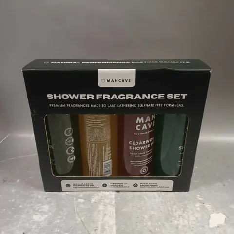 BOXED MANCAVE SHOWER FRAGRANCE SET 4X500ML