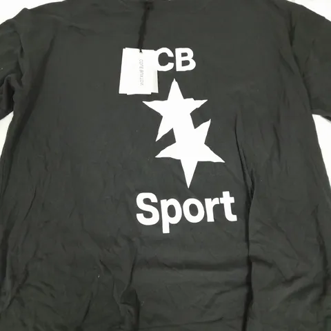 COLE BUTXON BLACK T-SHIRT - LARGE