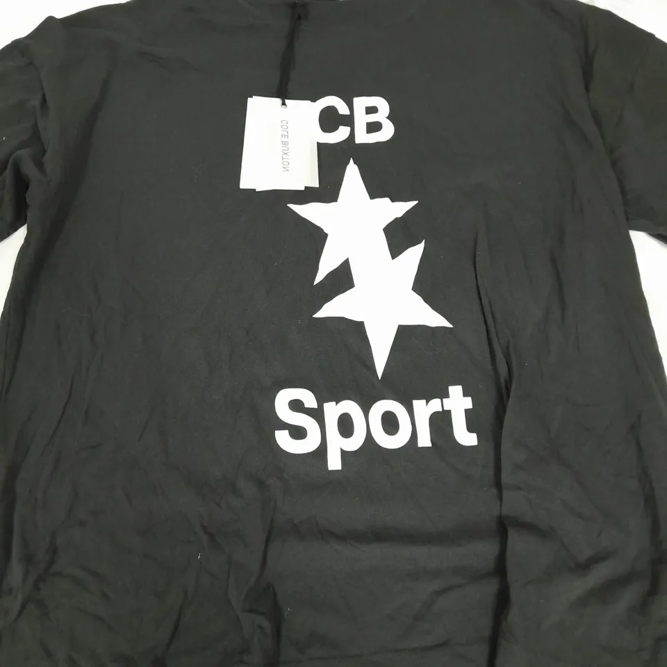 COLE BUTXON BLACK T-SHIRT - LARGE