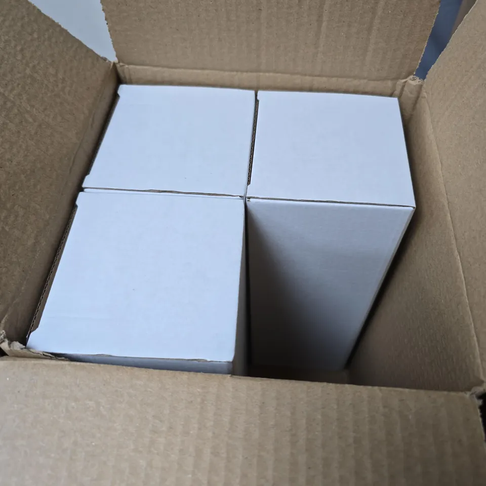 BOX OF 12 GISELA GRAHAM BLUE CANDLESTICK HOLDERS