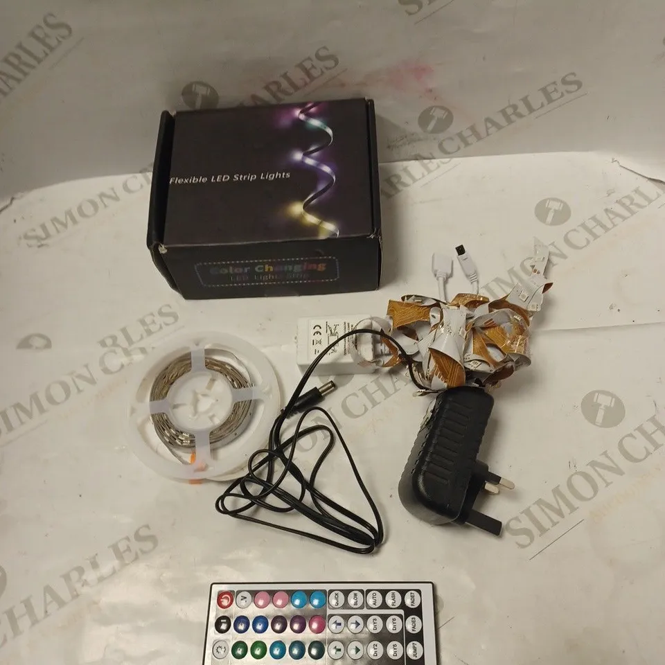 BOXED PHOPOLLO FLEXIBLE LED STRIP LIGHTS WITH POWER SUPPLY AND REMOTE CONTROL