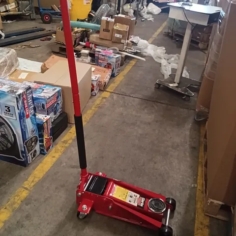 CLARKE STRONG ARM 3 TONNE GARAGE TROLLEY JACK