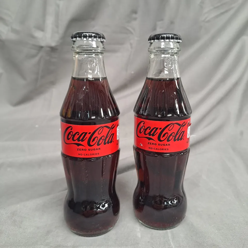 BOX OF APPROX 20 BOTTLES OF COCACOLA ZERO