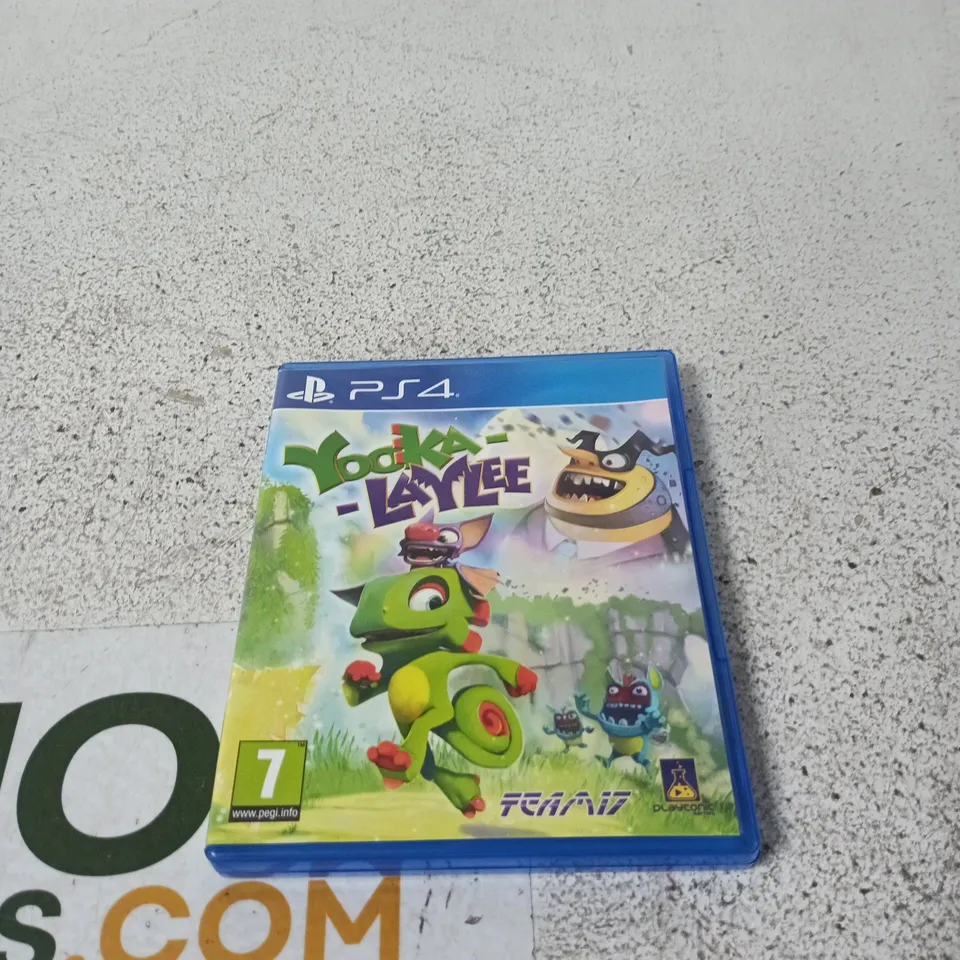 SONY PLAYSTATION PS4 YOOKA LAYLEE