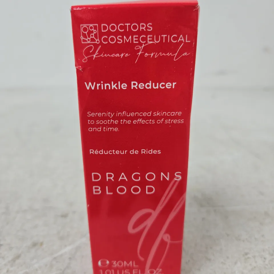 DOCTORS COSMECEUTICAL SKINCARE FORMULA WRINKLE REDUCER – DRAGONS BLOOD, 30 ML