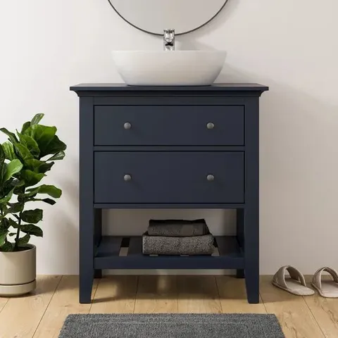BOXED LYNTON VANITY UNIT - NAVY (1 BOX)