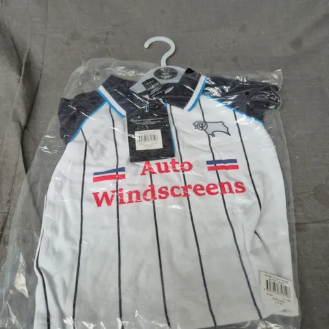 DERBY COUNTY FC HOME SHIRT – KIDS - SIZE 12/18 M