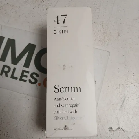 47 SKIN SERUM β ANTI-BLEMISH & SCAR REPAIR, WITH SILVER CHITODERM, 300 ML