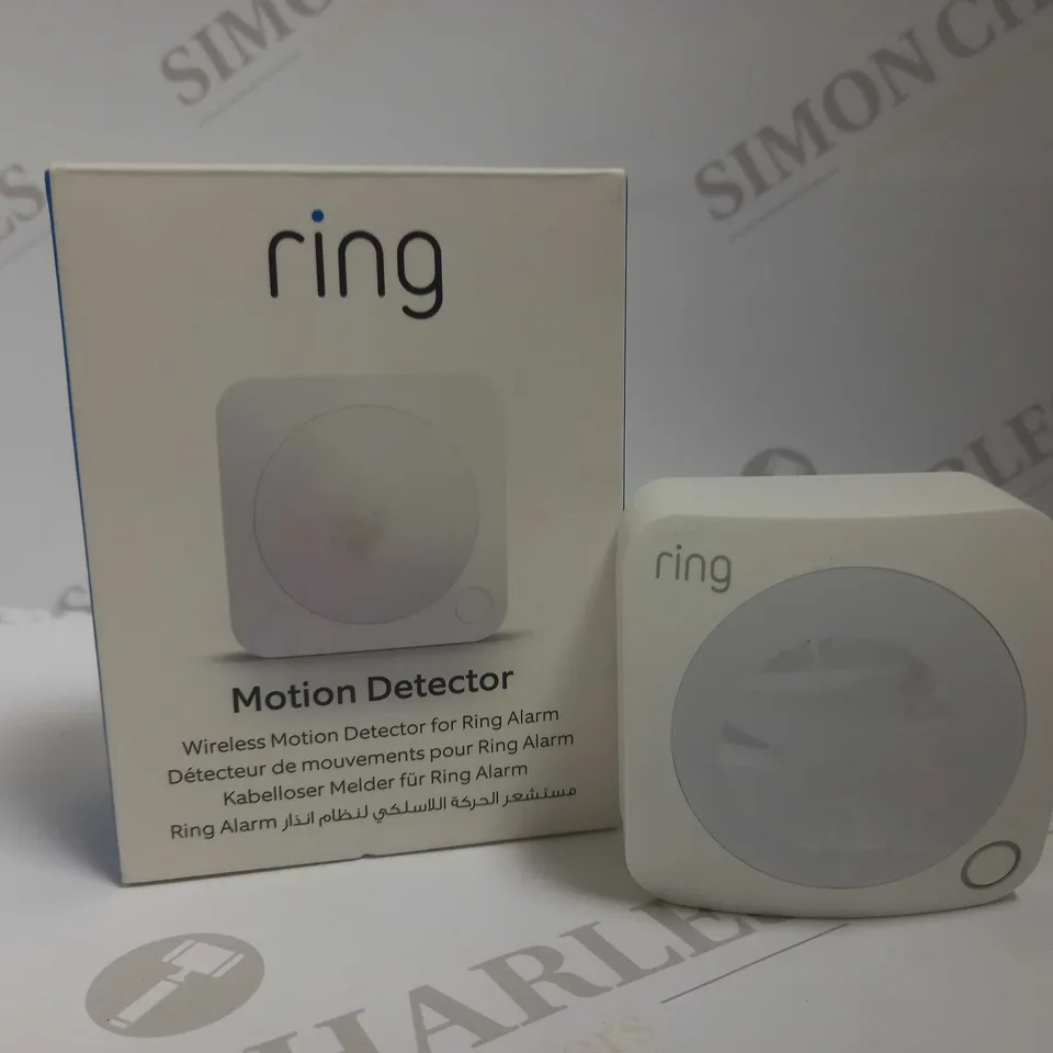 RING MOTION DETECTOR