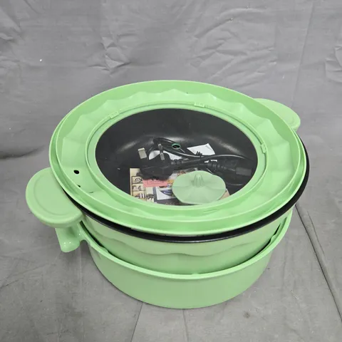 BLISS & BEYOND ELECTRIC HOT POT WITH STEAMER 