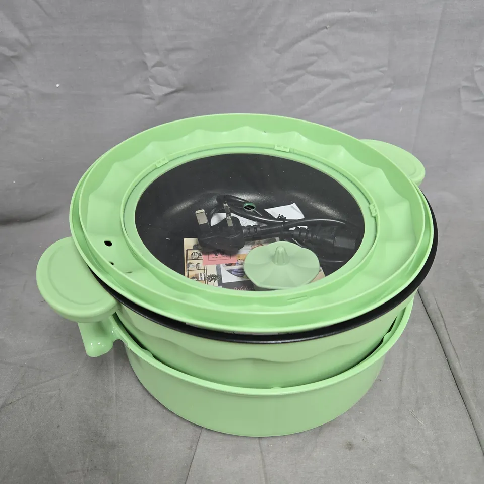 BLISS & BEYOND ELECTRIC HOT POT WITH STEAMER