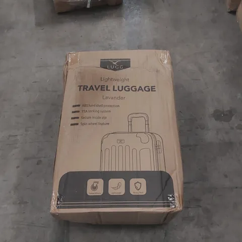 BOXED LUGG LIGHTWEIGHT TRAVEL SUITCASE