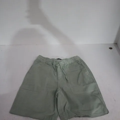 FINISTERRE MEN'S OLIVE GREEN SHORTS, UK 34 – MADE IN TÜRKIYE