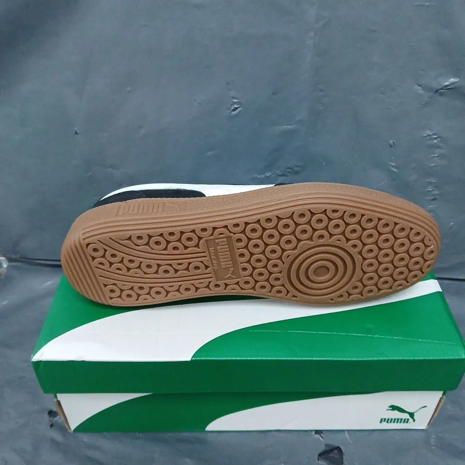 BOXED PAIR OF PUMA PALERMO TRAINERS - 6