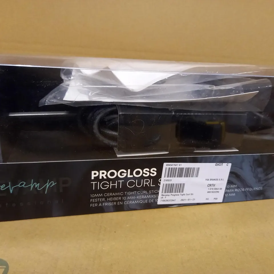 BOXED REVAMP PROFESSIONAL PROGLOSS TIGHT CURL STICK TO-1100-EU