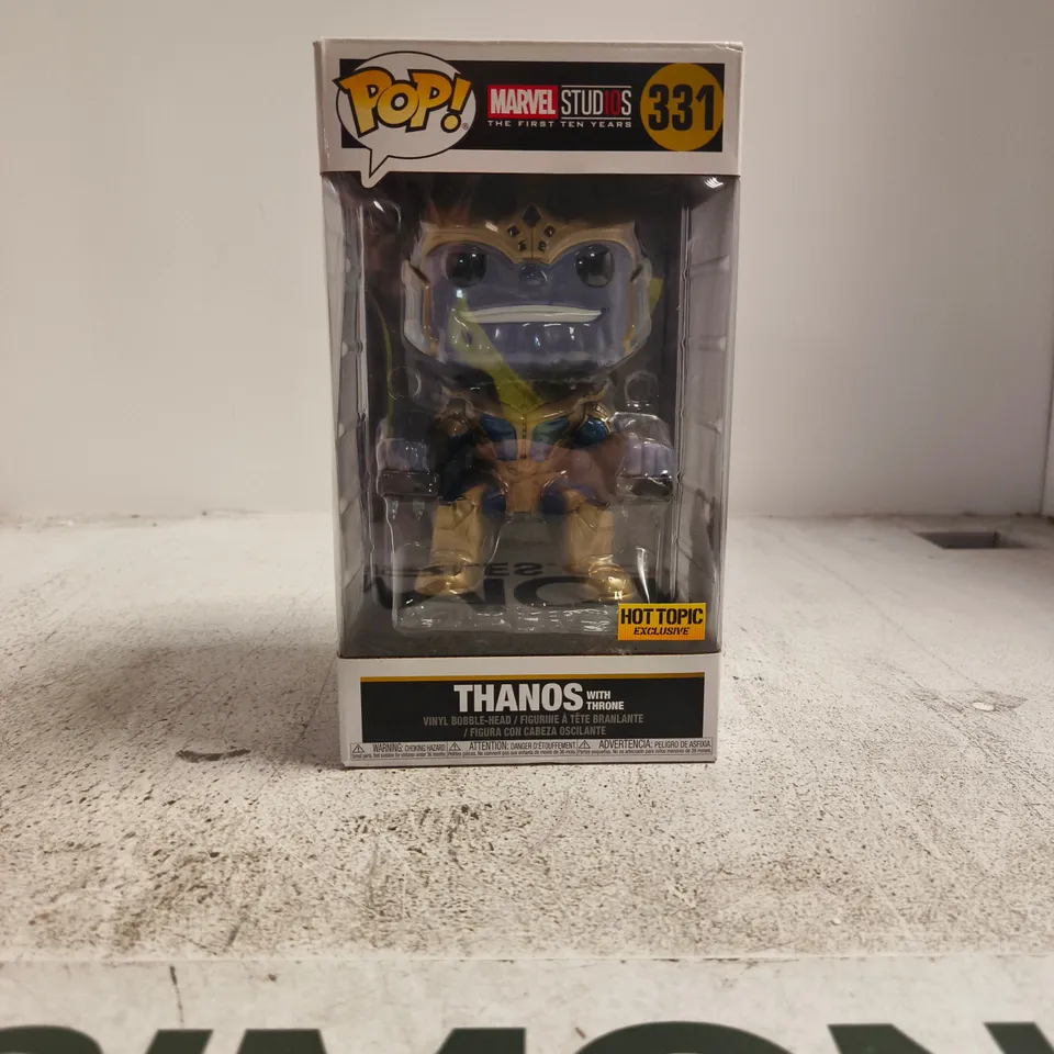 POP! MARVEL STUDIOS THE FIRST 10 YEARS THANOS WITH THRONE