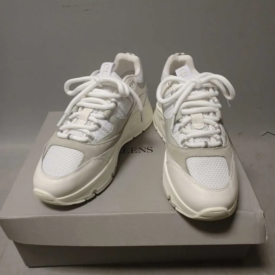 BOXED PAIR OF CLEENS AERO RUNNER TRAINERS IN GLACIER - 7