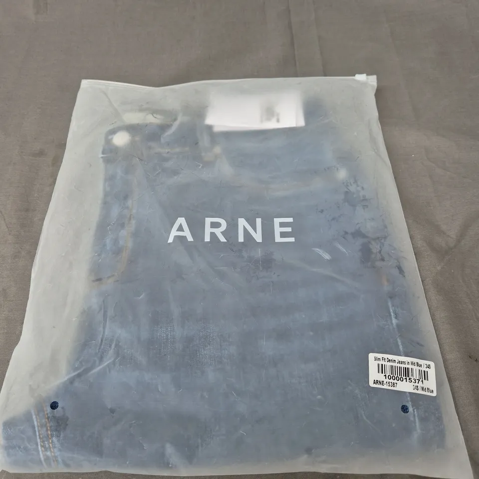 ARNE SLIM FIT DENIM JEANS - W34S