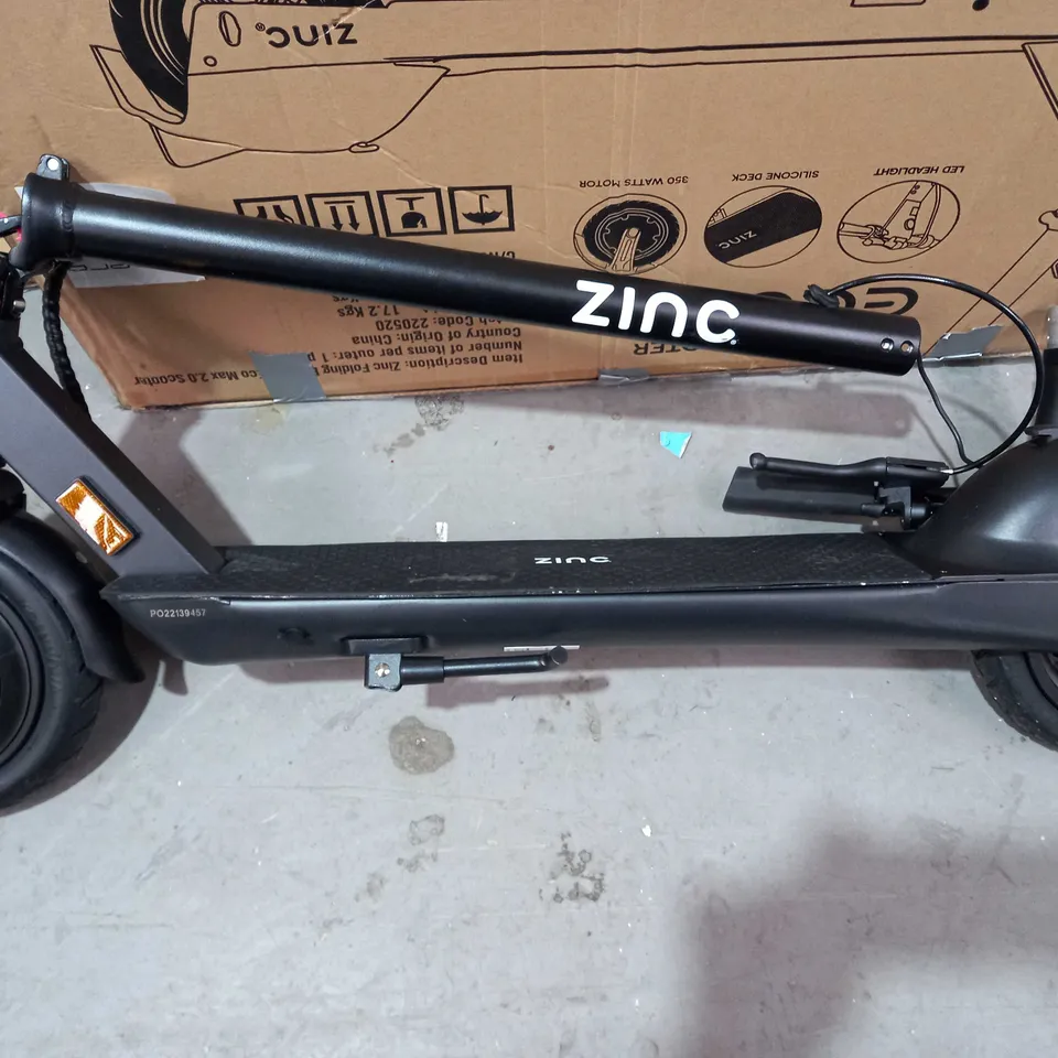 ZINC FOLDING ELECTRIC ECO MAX 2.0 SCOOTER RRP £499.99