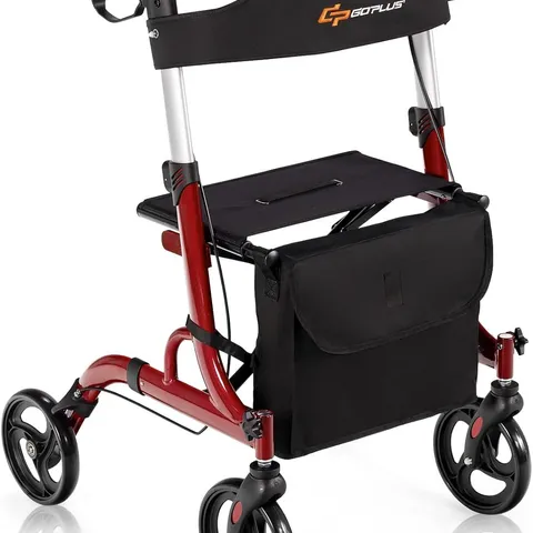 BOXED GOPLUS ROLLATOR WALKER JH10007RE