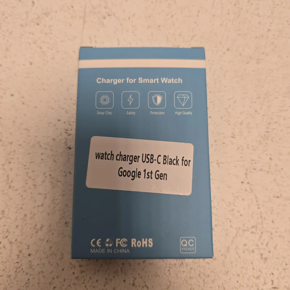 LARGE QUANTITY OF BOXED GOOGLE 1ST GEN USB-C SMARTWATCH CHARGERS 