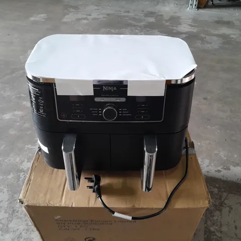 NINJA FOODI MAX DUAL ZONE 9.5L AIR FRYER WITH SMART COOK SYSTEM AF451UK