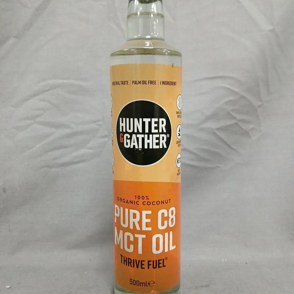 HUNTER & GATHER  PURE C8 MCT OIL (500ML)