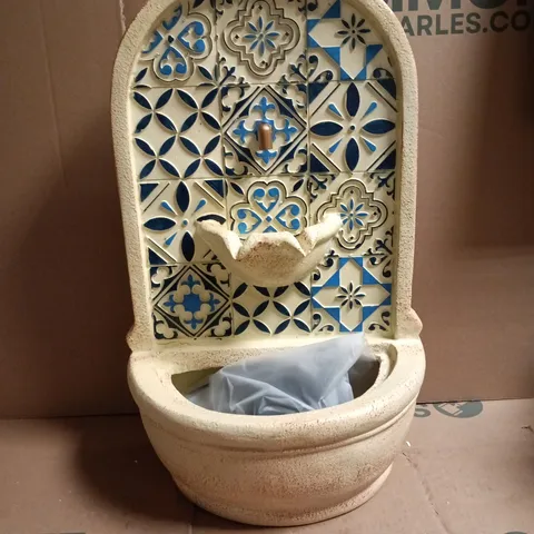 GARDEN WATER ORNAMENT UNBOXED 