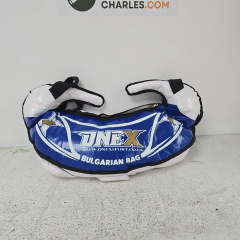 ONE-X BULGARIAN BAG – BLUE FITNESS TRAINING BAG (ONEXSPORT)