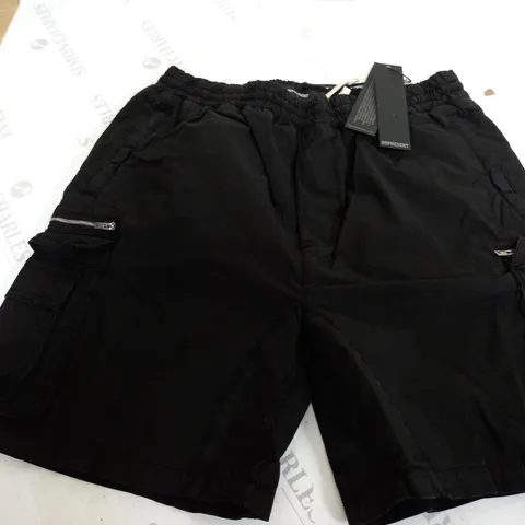 REPRESENT CARGO SHORTS IN BLACK - LARGE