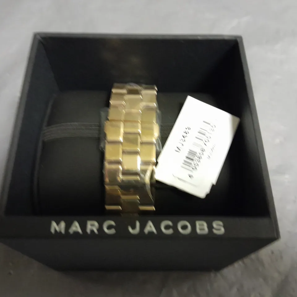 BOXED MARC JACOBS ROSE ALL STAINLESS STEEL WATCH - MJ3489
