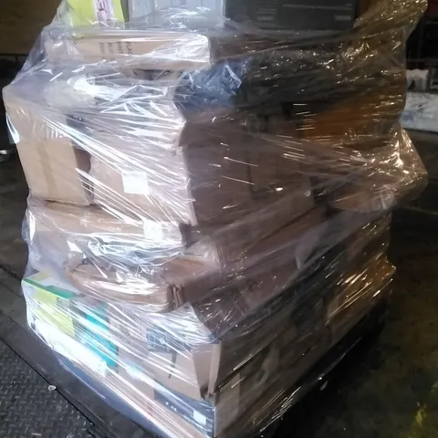 PALLET TO CONTAIN SEWING MACHINE,VACUUM CLEANER, SOOTHING SWING CHAIR AND OTHER ASSORTED ITEMS...