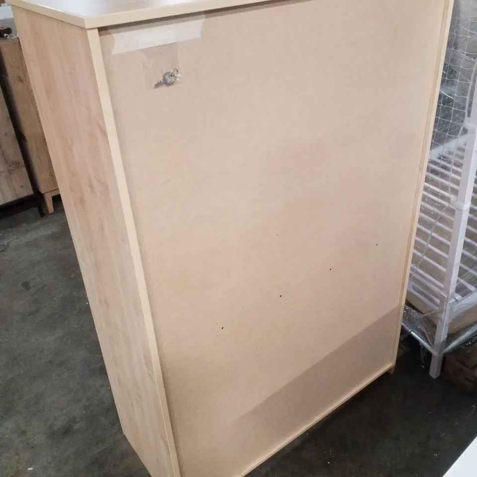 MAPLE MFC STOCK CUPBOARD WITH LOCKING DOORS 1030×477×1518MM