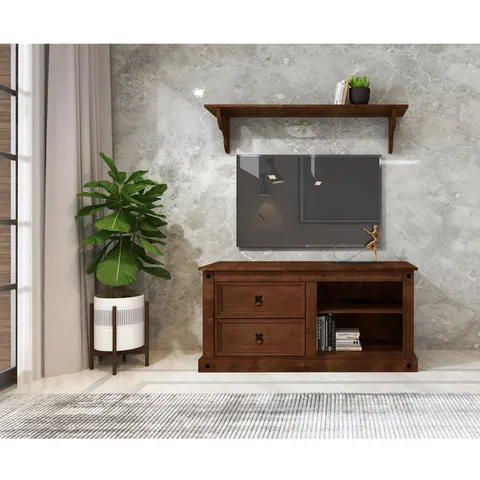 BOXED APPOMATTOX TV STAND FOR TV'S UP TO 50"