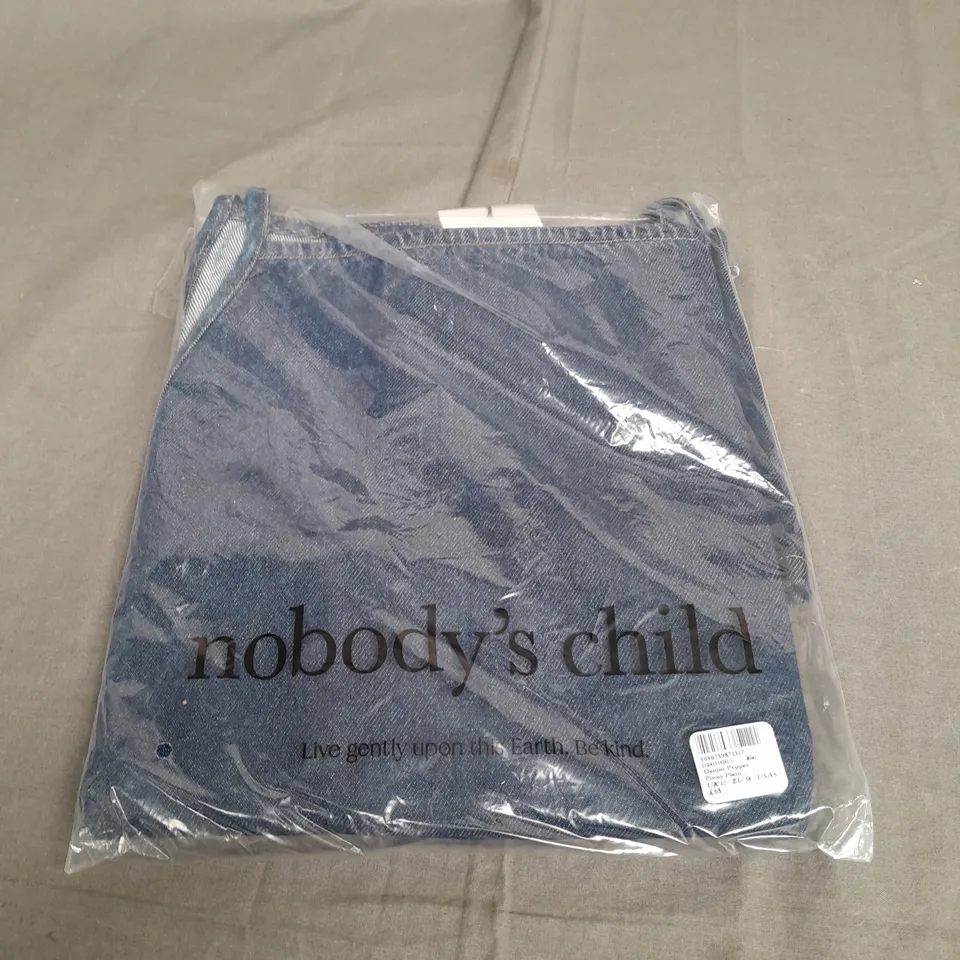 NOBODYS CHILD DENIM PEPPER PINNY PLAIN DENIM - UK 10
