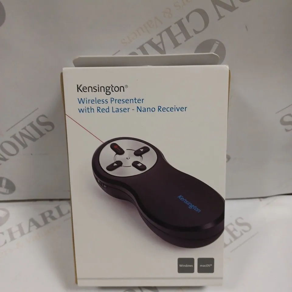 BOXED SEALED KENSINGTON WIRELESS PRESENTER 