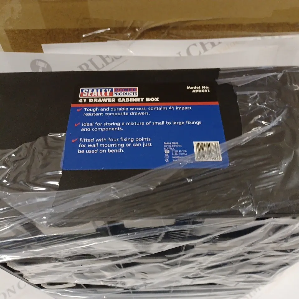 SEALEY 41 DRAWER CABINET BOX