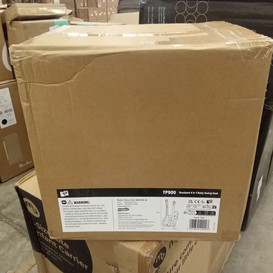 BOXED TP900 QUADPOD BABY SWING SEAT