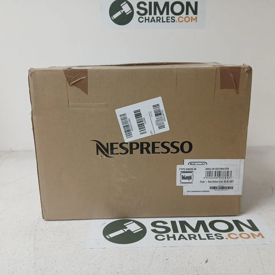 NESPRESSO VERTUO UP DELONGHI MACHINE BOXED