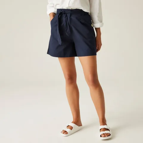 BRAND NEW REGATTA ORLA KIELY SUMMER II SHORTS IN NAVY SIZE 8